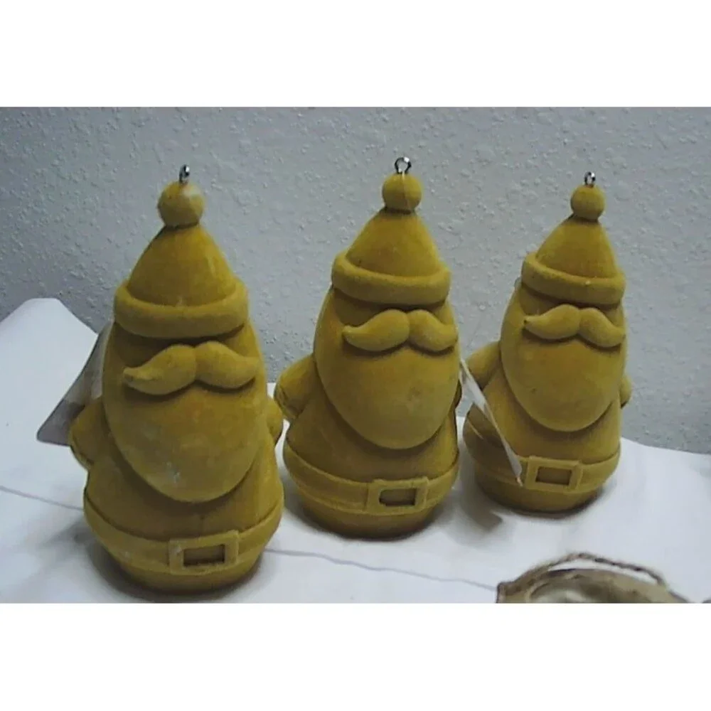 Target Wondershop Woodland Gnome Christmas Ornament Lot of 5 NWT